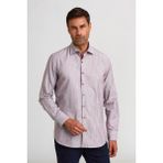 Bisse Modern Fit Dik Yaka Kiremit Erkek Gömlek GMDGR0122300211_D26