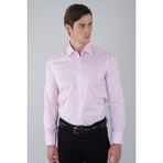 Bisse Pembe Uzun Kol Basic Cepsiz Erkek Gömlek GMKLS250014_D29 - 44