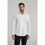 Bisse Regular Fit Beyaz Cepli Klasik Erkek Gömlek GMKLS092230020_D01 - 38