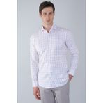 Bisse Regular Fit İtalyan Yaka Cepsiz Turuncu Pamuk Erkek Gömlek GMCZG250042_D64 - 39