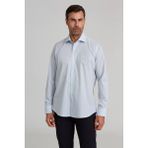 Bisse Regular Fit İtalyan Yaka Kareli Mavi Erkek Gömlek GM23K232072_D35 - 39