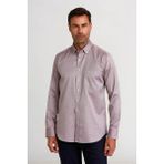 Bisse Regular Fit Paşa Yaka Kırmızı Spor Erkek Gömlek GM23K232017_D24