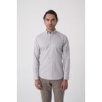 Bisse Regular Fit Paşa Yaka Pamuk Kahve Erkek Gömlek GMEKS4K242002_10 - XL