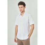 Bisse Regular Fit Uzun Kollu Spor Beyaz Erkek Gömlek GM23Y231145_D01 - 39