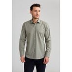 Bisse Regular Fit Yeşil Basic Klasik Erkek Gömlek GM23K232074_D47 - 43