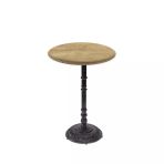 Bistro Döküm Ayak Çipa-6075 Masa - (Werzalit, Wermodin Ve Allzalit Tabla 60 Cm Çap) - Avalon Pine