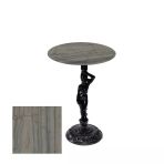 Bistro Döküm Ayak Çipa Angel Masa - (Werzalit, Wermodin Ve Allzalit Tabla 60 Cm Çap) - Magma