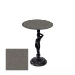 Bistro Döküm Ayak Çipa Angel Masa - (Werzalit, Wermodin Ve Allzalit Tabla 60 Cm Çap) - Twister