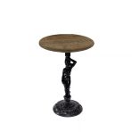 Bistro Döküm Ayak Çipa Angel Masa - (Werzalit, Wermodin Ve Allzalit Tabla 70 Cm Çap) - Canyon Hidalgo