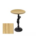 Bistro Döküm Ayak Çipa Angel Masa - (Werzalit, Wermodin Ve Allzalit Tabla 70 Cm Çap) - Coco Bolo