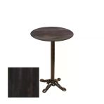 Bistro Döküm Ayak Çipa Masa - (Werzalit, Wermodin Ve Allzalit Tabla 70 Cm Çap) - Rocked
