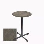 Bistro Masa Halley - (Werzalit, Wermodin Ve Allzalit Tabla 60 Cm Çap) - Halong