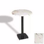 Bistro Masa Tokyo Esb - (Werzalit, Wermodin Ve Allzalit Tabla 60 Cm Çap) - Afyon Mermer