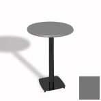 Bistro Masa Tokyo Esb - (Werzalit, Wermodin Ve Allzalit Tabla 60 Cm Çap) - Koyu Gri