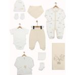 Bistyle 10LU Hastane Çıkışı With You Family 11117 Bej - 0 - 3 Ay