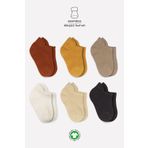 Bistyle BS6101 Toprak Colors 6'lı Penye Sneakers Bebek Soket Çorap
