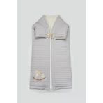 Bistyle Fermuarlı Natural Life Pike Battaniye Boy 70114 Gri