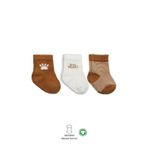 Bistyle Nessiworld Bistyle 3'Lü Penye Soket Çorap BS10110 Hardal