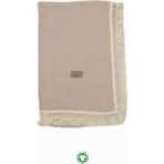 Bistyle Organik Müslin 80X90 Fistolu Battaniye 70112 Bej