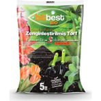 Bitbest Solucan Gübresi ve Leonardit Katkılı Torf (Bitki Toprağı) 5 L