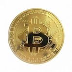 Bitcoin Madeni Para Altın Rengi Hatıra Koleksiyon Değerli Kutulu