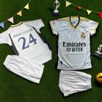 Bite Nose Arda Güler Real Madrid Beyaz Çocuk T-Shirt Halısaha Forması