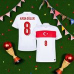 Bite Nose Arda Güler Türkiye Beyaz T-Shirt Forma