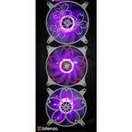 Bitenzo 3D Botanik Desen 3’Lü 120X120 Mm Oyun Pc Aksesuarı, Masaüstü Bilgisayar Fan Kapağı Seti