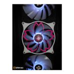Bitenzo 3D Lotus Çiçeği Desenli 120X120 Mm Oyun Pc Aksesuarı, Masaüstü Bilgisayar Fan Kapağı
