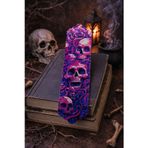 Bitenzo 3D Neon Skull Art – Desenli Kitap Ayracı