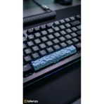 Bitenzo3D Custom Tasarım Mekanik Klavye Spacebar Keycap - 6.25u Uyumlu Özel Dokulu Boşluk Tuşu - Pastel Mavi