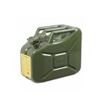 BİTERSE KNC Metal Yakıt Bidonu 10Lt Yeşil