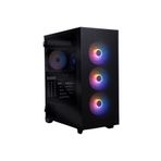 Bitfenix Flow 600W 80+ Bronze Tempered Glass Usb 3.0 Mesh Frgb Atx Siyah Kasa