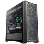 Bitfenix Sepii Black 750W 80+ Bronze PSU 4x120mm FRGB Fan ATX Temperli Cam Siyah Gaming (Oyuncu) Kasa