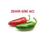 Bitki Dizayn Zehir Gibi Acı Jalapone Biber Fidesi-5 Adet