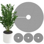 Bitki Koruyucusu Mat - 4 Parça Yeniden Kullanılabilir Ağaç Malç Yüzüğü | Cuttable Yuvarlak Çekme Tencere Toprak Koruyucu Paspaslar | Bahçesi Bitkisi Koruması Için Ağaç Ot Bariyeri Kapağı (15.7 Inç)