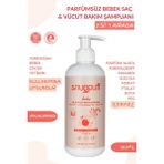 Bitkisel 2’si 1 Vitaminli Bebek Saç & Vücut Bakım Şampuanı, Vegan, Besleyici Konak Önleyici 300ML