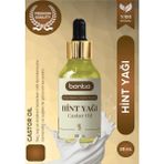 Bitkisel Hint Yağı 20 ml Soğuk Sıkım %100 Doğal Saf & Organik - Saç, Cilt, Yüz Bakım Için