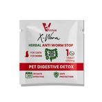 Bitkisel Kedi ve Köpek İç Parazit Tableti X-WORM Herbal Anti-Worm Tablet