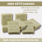 Bitkiselce 8x950 gr El Yapımı Eşek Sütü Sabunu