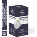 Bitkizen Aktif Karbon Ağız Çalkalama Suyu 250 ml Kalıcı Ferahlık ve Ağız Sağlığı İçin Etkili