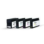 Bitmeyen Kartuş Hp Uyumlu Muadil Kartuşlar, 1 Takim (4 Adet) Bk Hp 932Xl/933Xl Uyumlu Kartuşlar - Hp 6700/6100/ 7510/7110/ 7610/7612 Uyumlu