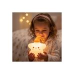 BiTon Toptan RGB Led Yıldız Gece Yatak Odası Lambası Renk Değiştiren Yumuşak Silikon Şarj Edilebilir