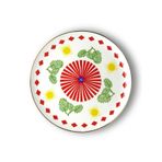 Bitossi Home Bel Paese Leaves 32 cm Porselen Yuvarlak Tabak