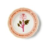 Bitossi Home Botanica Flower 23 cm Turuncu Porselen Çorba Tabağı