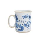 Bitossi Home Fabula Floral 9.6x8 cm Mavi Porselen Kupa