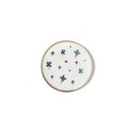 Bitossi Home La Tavola Cloverleaf and Ladybird 17 cm Çok Renkli Porselen Tabak
