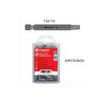 Bits Uç Matkap Ucu Tornavida Ucu Vidalama Ucu T30 75 mm - 1 Adet