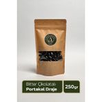 Bitter Çikolatalı Portakal Draje - Kahve Yanı Lüks Ikramlık 250GR - 250 gr