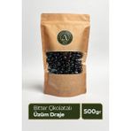 Bitter Çikolatalı Üzüm Draje - Doğal Kuru Üzüm 500GR - 500 gr